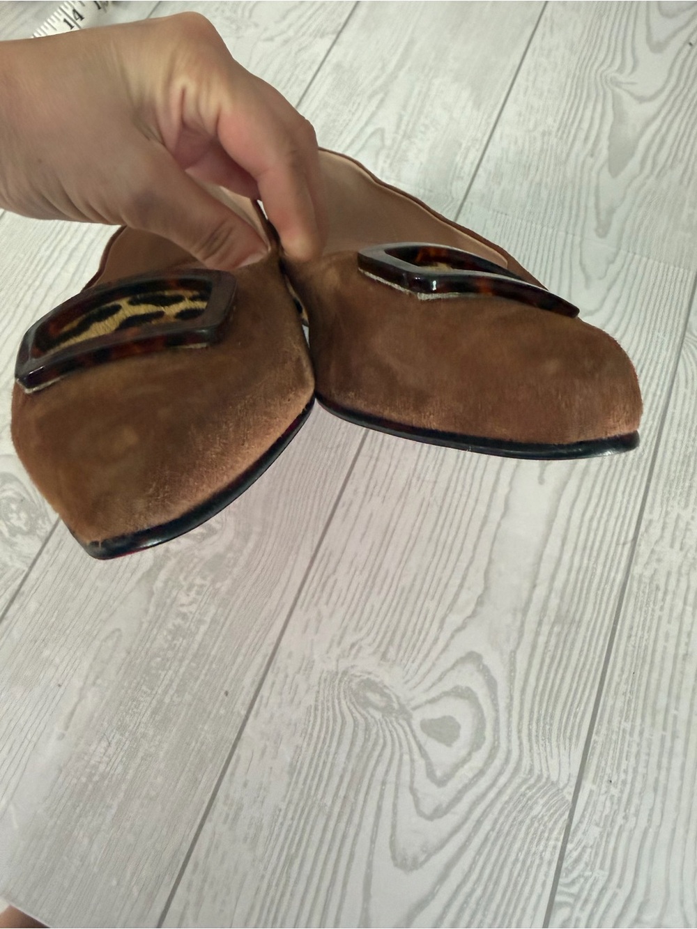 Anthropologie Bisue Ballerinas Tori Flats - Picture 5 of 10